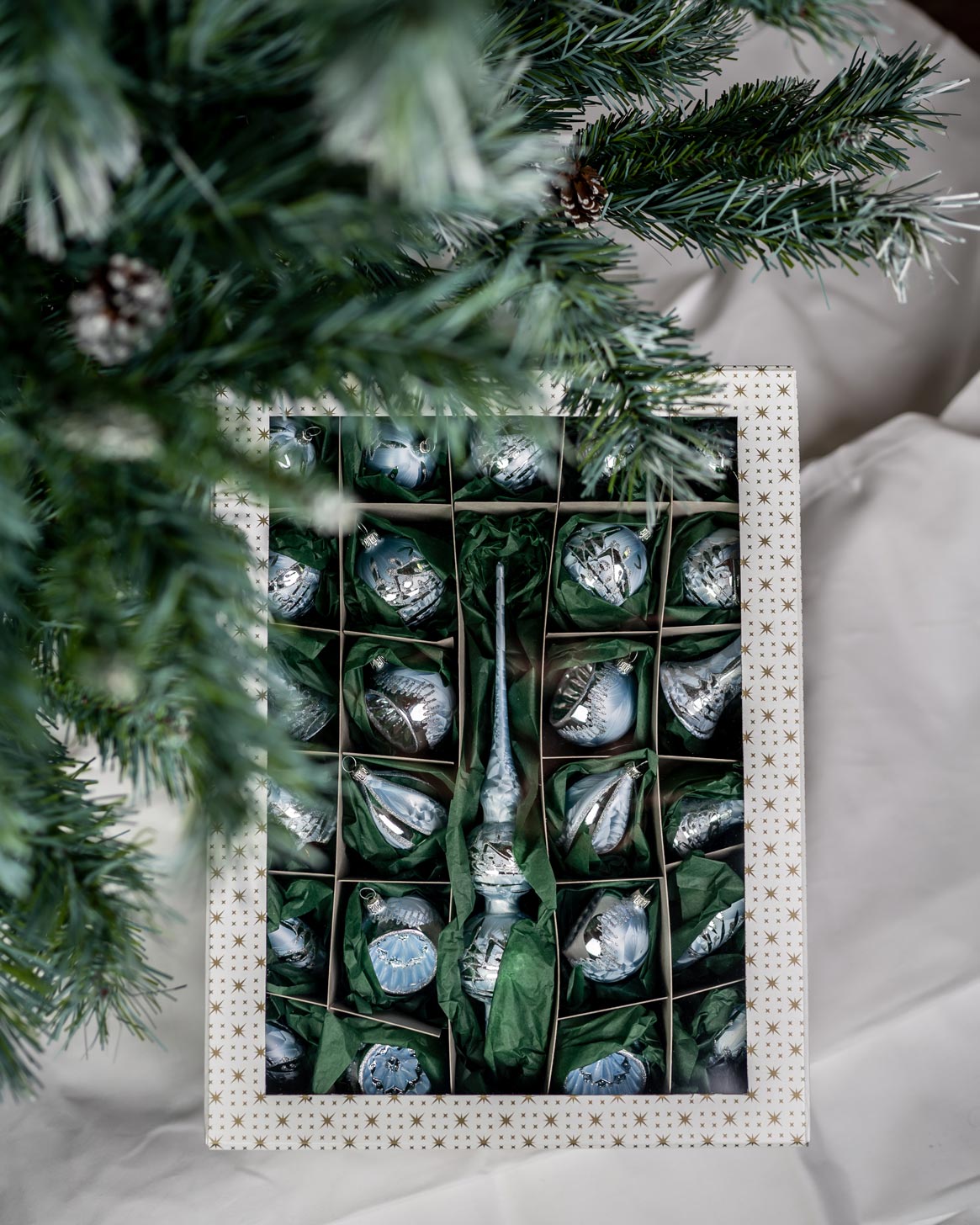 Christmas Ornament | Set | Light Blue