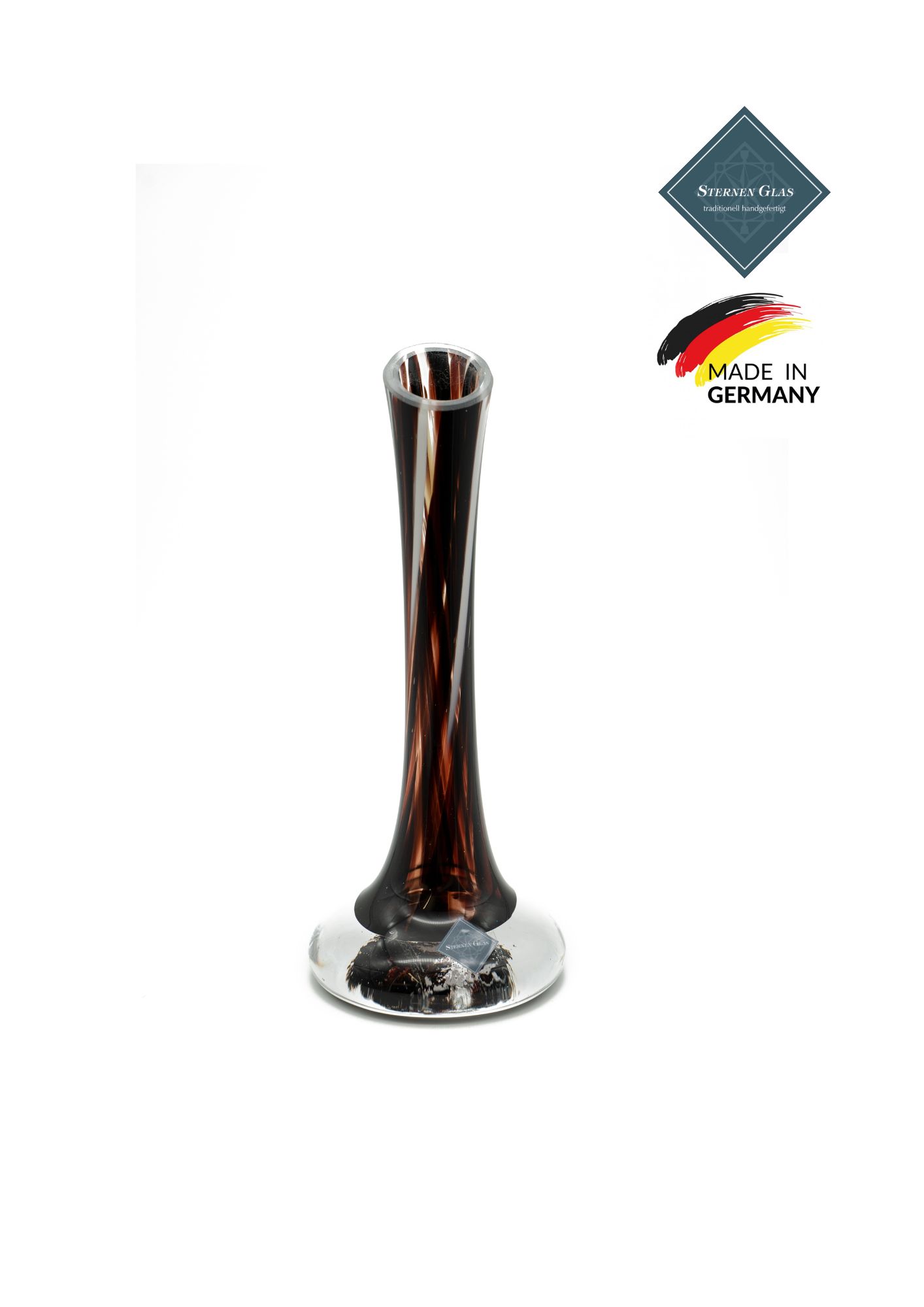 STERNEN GLAS | Stick Vase | Brown