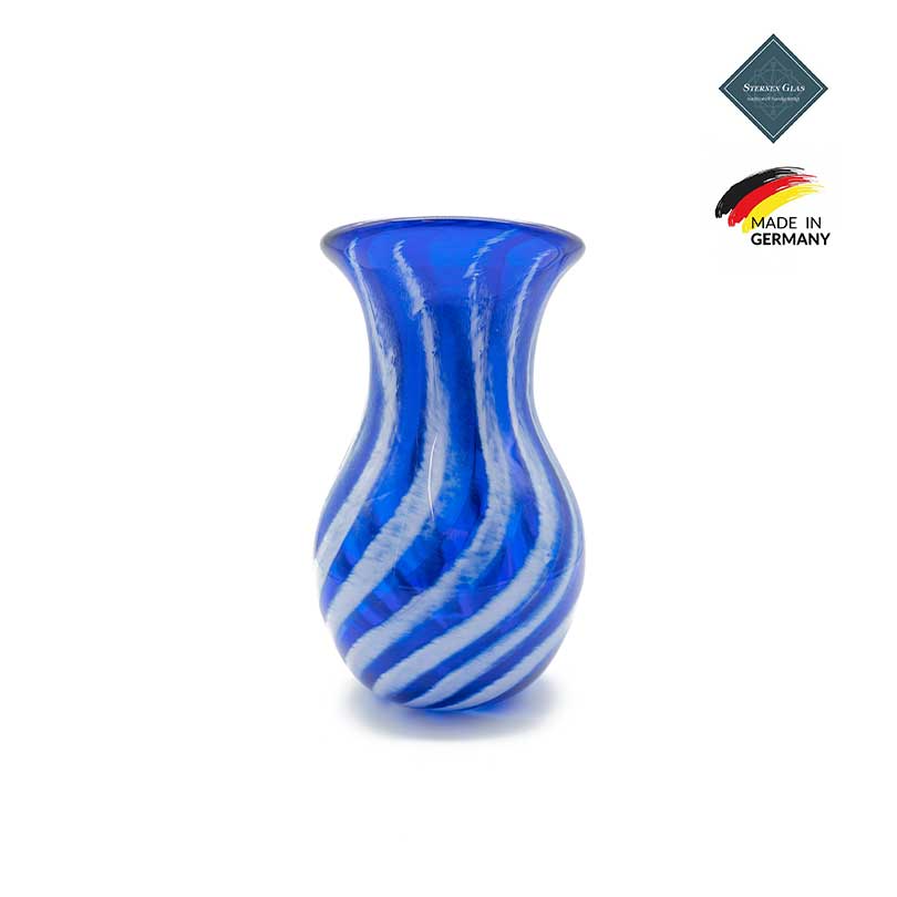 STERNEN GLAS | White Twist Vase