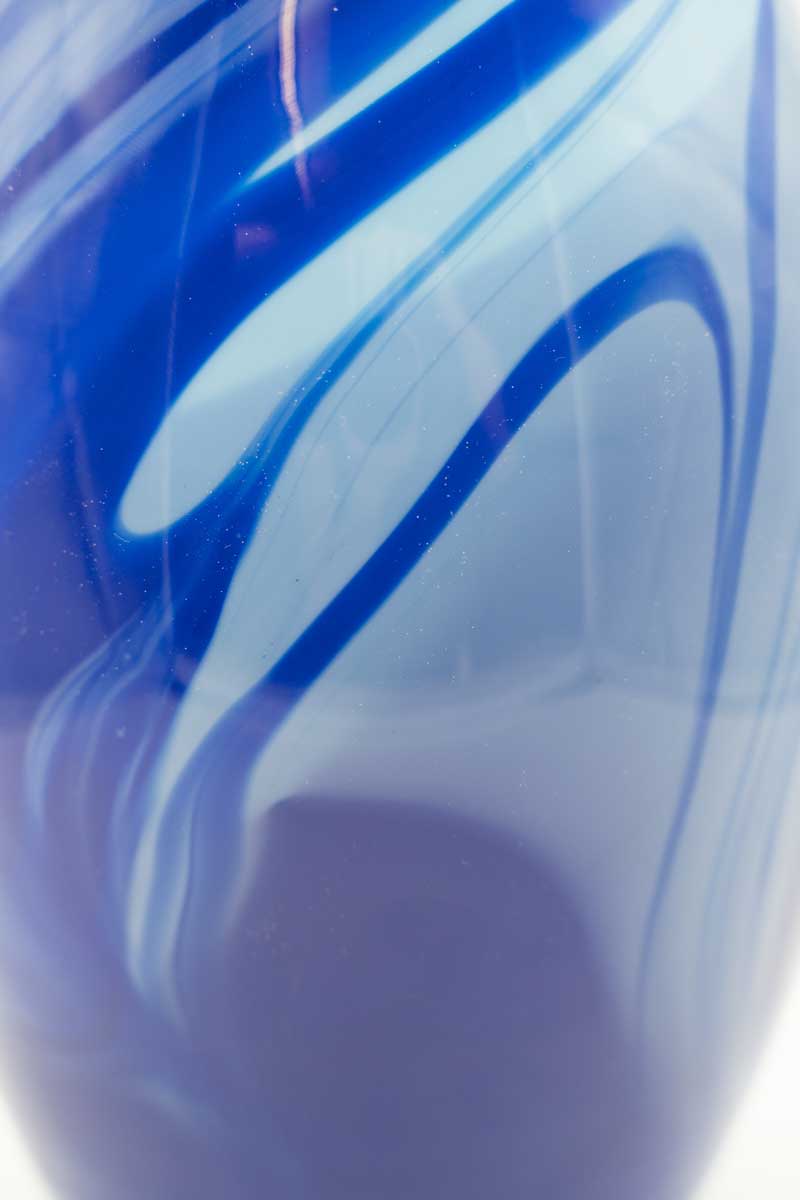STERNEN GLAS | Blue-White Thrill Vase