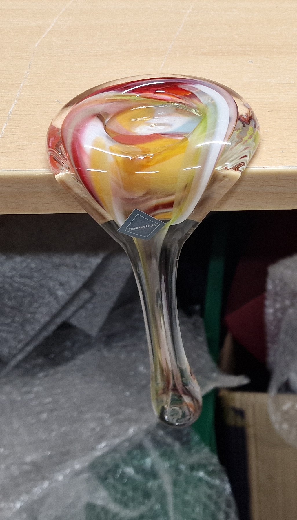 STERNEN GLAS | Melting Glass Candle Holder | Color Mix