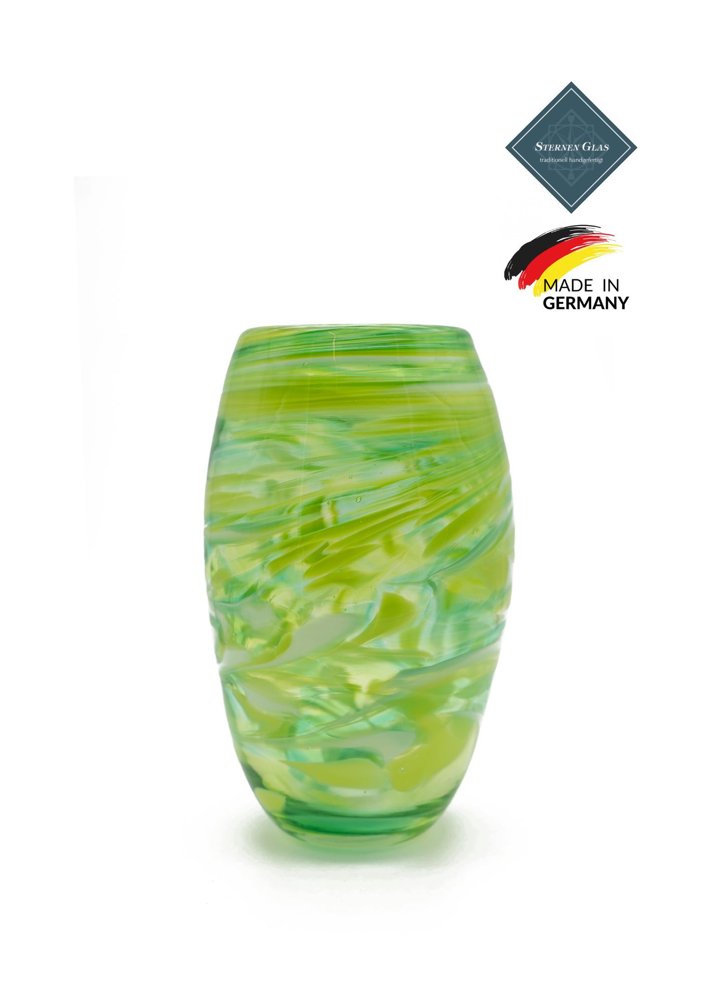 STERNEN GLAS | Olive Vase | Green