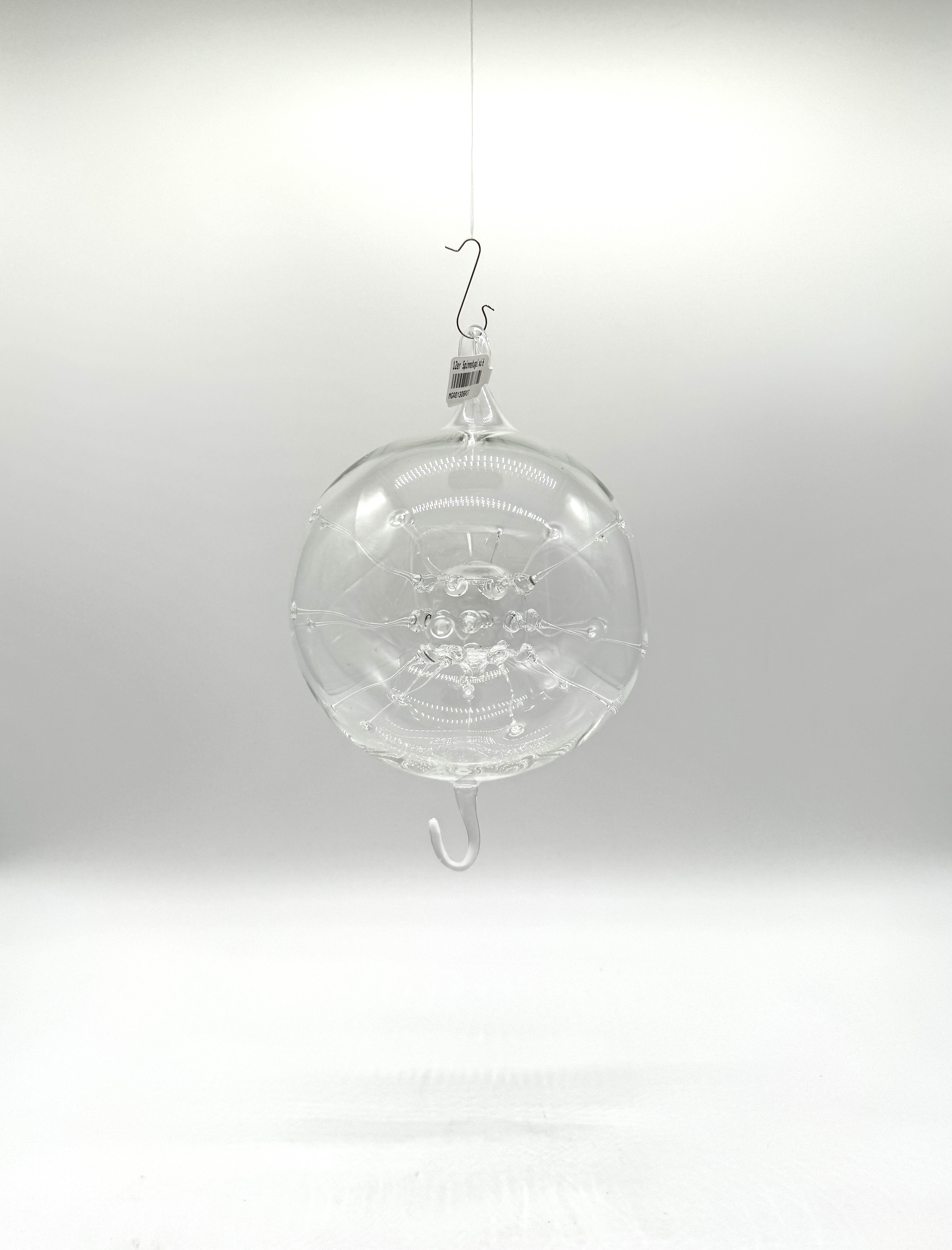 STERNEN GLAS | Web Sphere | 12cm White