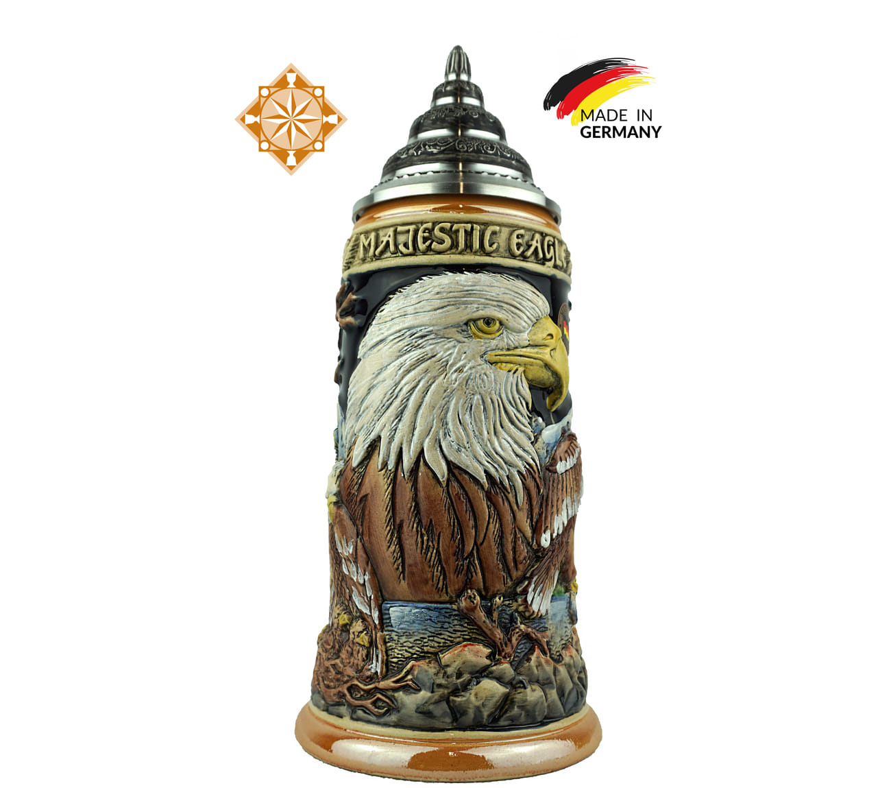 Beer Stein | Majestic Eagle